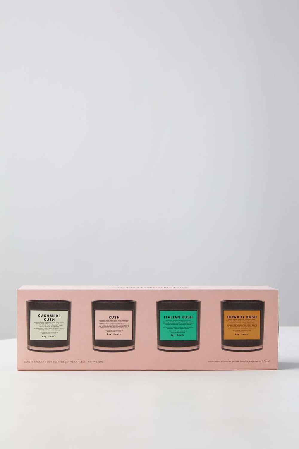 Getting the Boy Smells Hypernature 2026 Limited Votive Set from the US for much cheaper than in Belgium