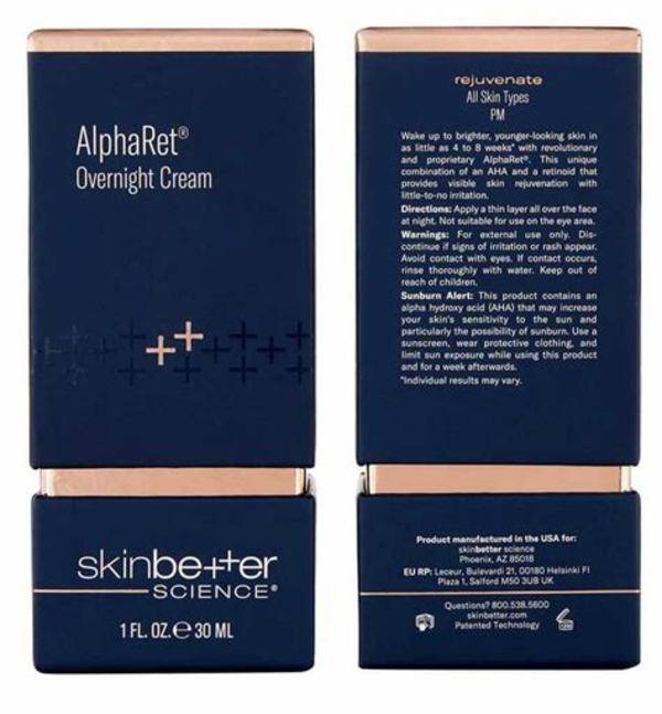 Skinbetter Science AlphaRet Overnight Cream (50ml Jumbo Professional)