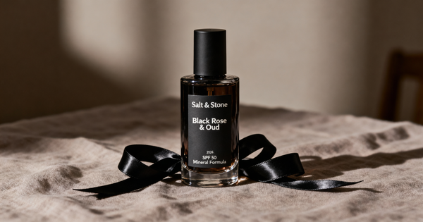 Salt & Stone 'Black Rose & Oud' SPF 50 (2026 Mineral Formula)