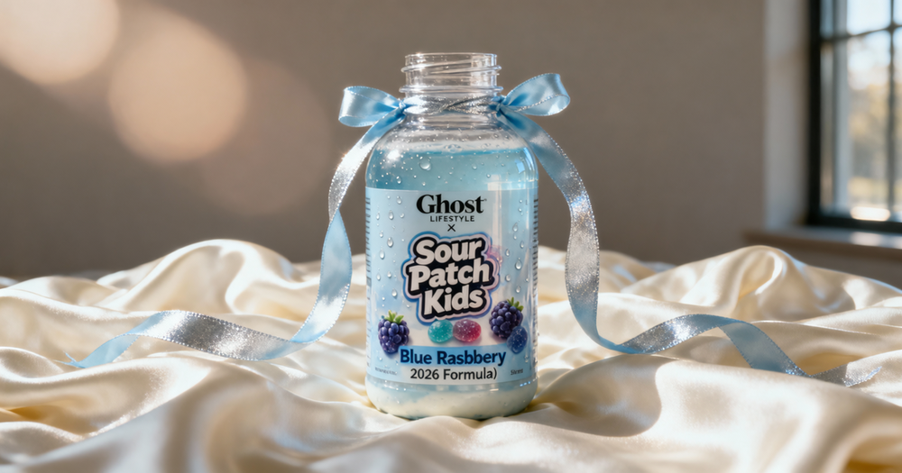 Ordering Ghost Lifestyle x Sour Patch Kids Clear Whey from the US for less