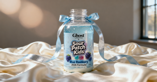 Ghost Lifestyle x Sour Patch Kids 'Blue Raspberry' Clear Whey (2026 Formula)