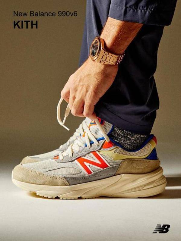 Kith x New Balance 990v7 (2026 'Summer in the City' Exclusive)
