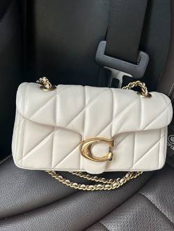 Ignoring US prices for the Coach Tabby 20 Iridescent Pearl finish is a pearl-fully expensive mistake for Taiwan shoppers