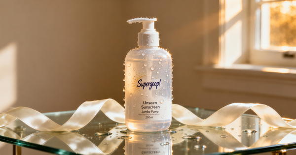 Supergoop! Unseen Sunscreen Jumbo Pump (200ml)