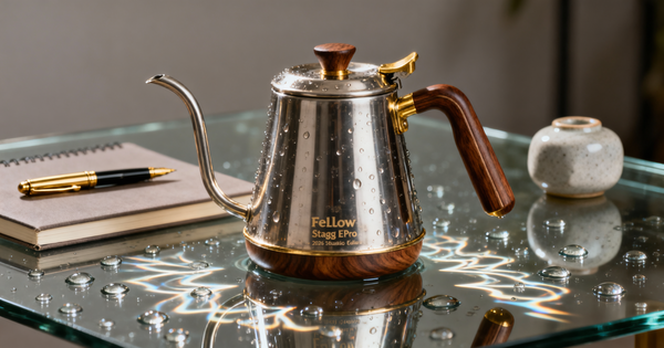 Fellow Stagg EKG Pro (2026 Studio Edition - Walnut/Gold)