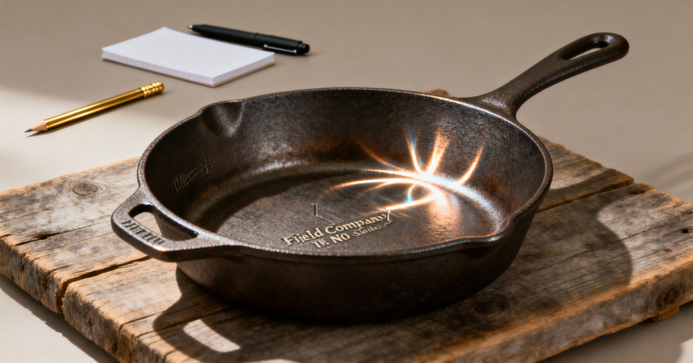 Is the Field Company No. 10 cast iron skillet worth the logistics effort for Hong Kong chefs?