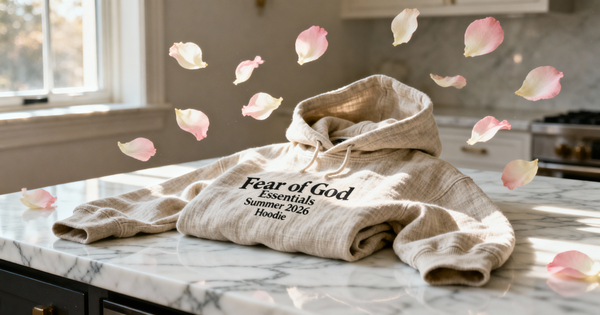 Fear of God Essentials 'Summer 2026' Linen Collection Hoodie
